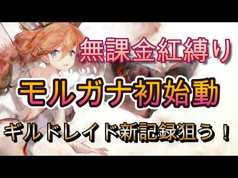 【無課金紅縛り】LRモルガナ初使用！ギルドレイドで新記録を狙った結果が想像以上だった【メメモリ】