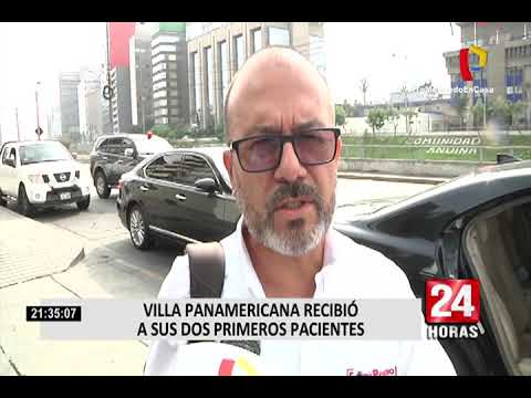 Villa Panamericana recibe a los dos primeros pacientes por COVID-19