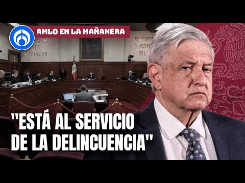 Poder Judicial está podrido: AMLO