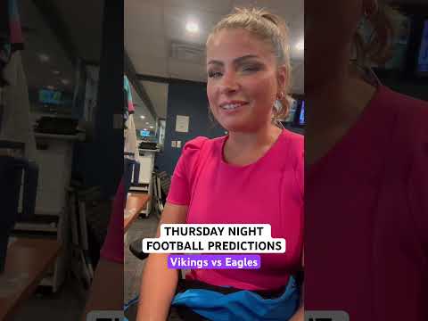 Reggie & Julia make their Vikings vs. Eagles Thursday Night Football predictions!