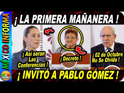 ¡A REVENTAR EL ZÓCALO! PRIMER DISCURSO DE CLAUDIA AL PUEBLO DE MÉXICO COMO PRESIDENTA CONSTITUCIONAL