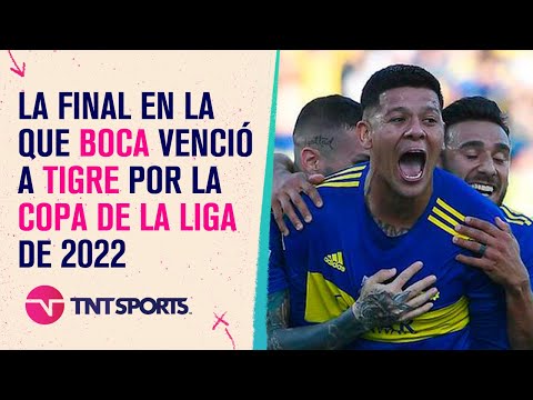 #Boca vs. #Tigre | La final en la que el #Xeneize venció al #Matador por al Copa de la Liga de 2022