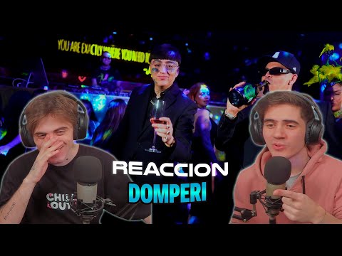 [REACCION] DOMPERI  - Dani Flow, Grupo Firme, AXL (Official Video)