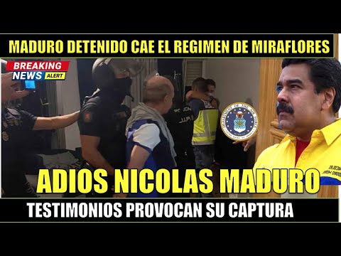 ADIOS NICOLAS MADURO la DEA ORDENA su DETENCION