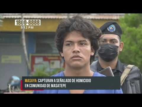 Policía de Masaya se enfrenta a la delincuencia - Nicaragua