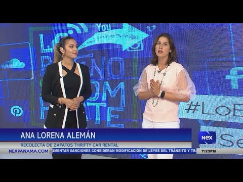 Entrevista a Ana Lorena Alemán, Recolecta de Zapatos Thrifty Car Rental