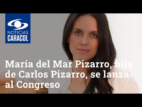 María del Mar Pizarro, hija de Carlos Pizarro, se lanza al Congreso