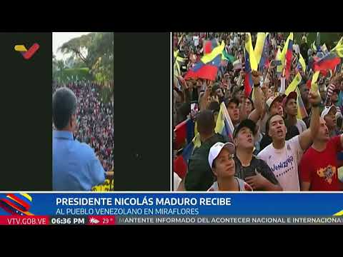 Maduro recibe marcha en Miraflores este 30 de julio de 2024