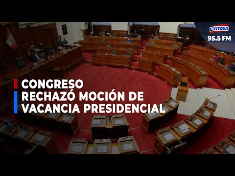 ??Congreso rechazó moción de vacancia presidencial contra Martín Vizcarra