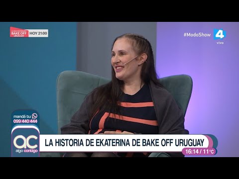 Algo Contigo - Ekaterina de Bake Off Uruguay vuelve a ser mamá