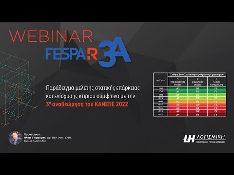 FespaR Webinar - 3η αναθεώρηση ΚΑΝ.ΕΠΕ. 2022