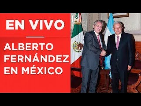 EN VIVO | México - AMLO y Alberto Fernández se reúnen en conferencia de prensa