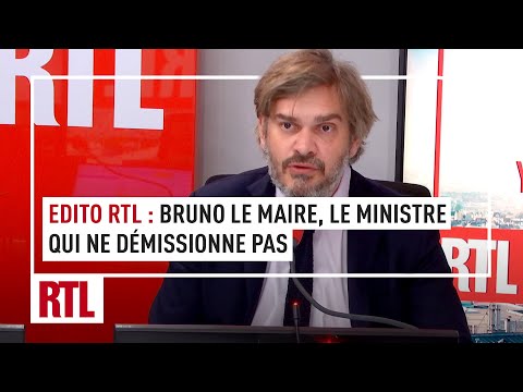 Etienne Gernelle : Bruno Le Maire, le ministre qui ne démissionne pas
