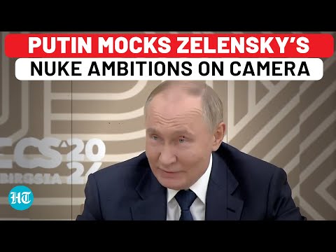 ‘Modern Ukraine Can’t…’: Putin Mocks Zelensky’s Nuke Ambitions, Reveals Russia’s Power On Camera