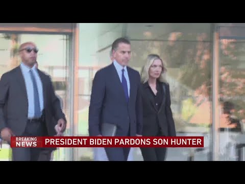 Biden pardons his son Hunter despite previous pledges not to