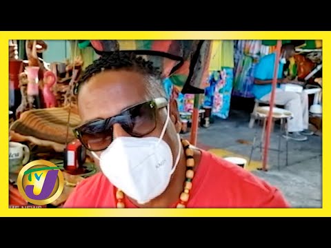 Craft Vendors in Ocho Rios, Jamaica Livid | TVJ News - April 24 2021
