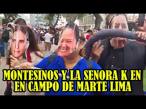CONCENTRACIÓN DESDE CAMPO DE MARTES DE LIMA DELEGACIÓN DEL COMITÉ UNIFICADO DE LUCHA PRESENTE..