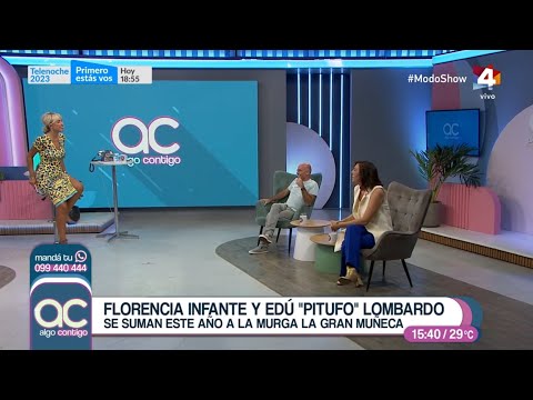 Algo Contigo - Florencia Infante y Edú Pitufo Lombardo se suman a la murga La Gran Muñeca