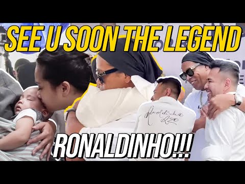 PELUK ERAT RAFFI &RONALDINHO!!! WAKTUNYA PULANG KE BRASIL,SEMUA HARU....