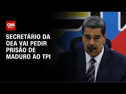 Secretário da OEA vai pedir prisão de Maduro ao TPI | CNN NOVO DIA