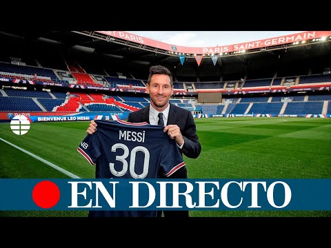 DIRECTO LEO MESSI | Rueda de prensa como nuevo jugador del PSG