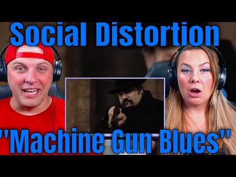 Reaction to Social Distortion - Machine Gun Blues The Wolf Hunterz Reactions