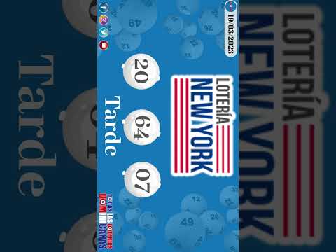 Lotería New York Tarde 19 de Marzo del 2023