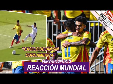 ASI REACCIONA PRENSA MUNDIAL a VICTORIA de COLOMBIA vs BOLIVIA POR POCO LUIS DIAZ