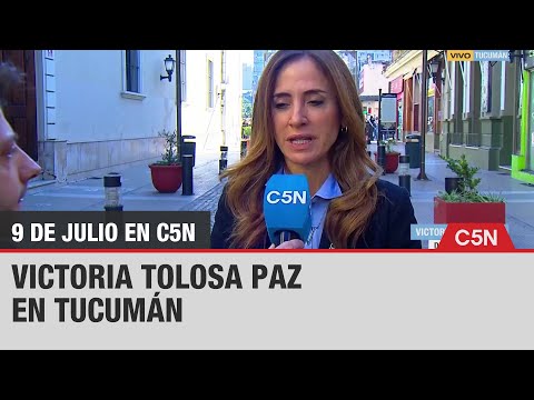 VICTORIA TOLOSA PAZ en TUCUMÁN