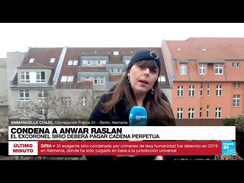 Informe desde Berlín: excoronel sirio deberá responder por el asesinato de 58 personas