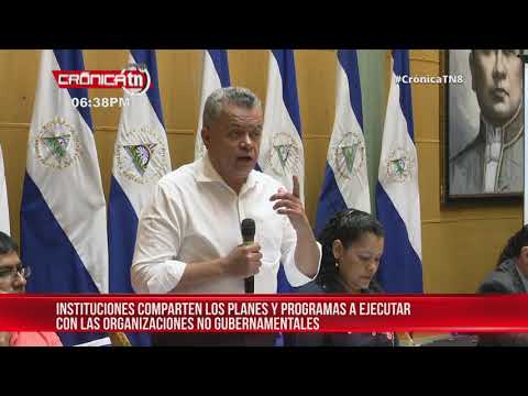 Presentan en Nicaragua planes 2020 a organizaciones no gubernamentales