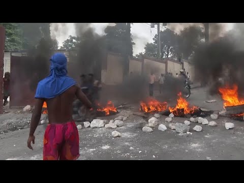 Haiti police disperse protesters calling for PM's resignation with tear gas