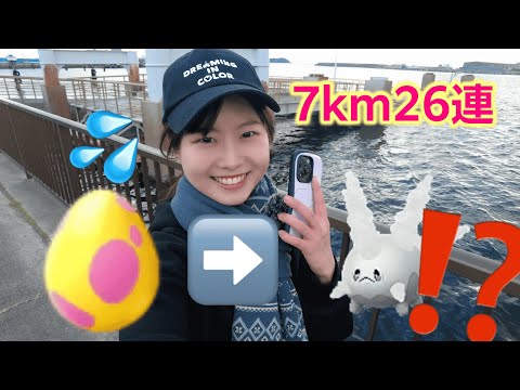 7kmタマゴ割りしたけど😨💦