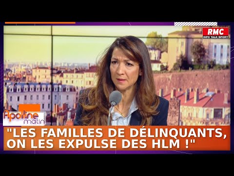 Les familles de délinquants, on les expulse des HLM, affirme Sabrina Agresti-Roubache