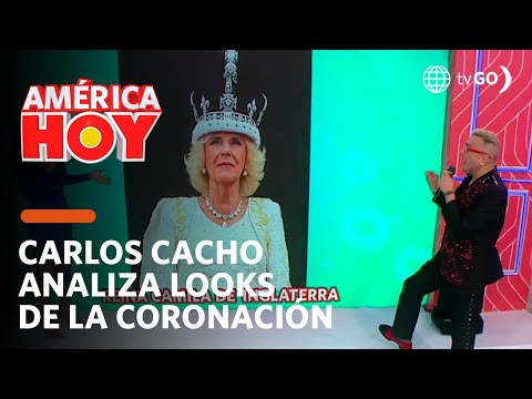 América Hoy: Carlos Cacho analiza looks de la coronación del Rey Carlos III (HOY)