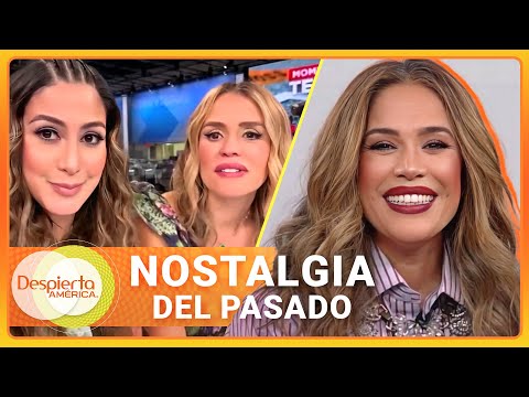 Karla y Carolina Sarassa conmueven al querer regresar el tiempo | Despierta América | Hoy | 27 sep