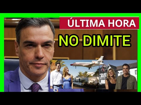 Sánchez NO DIMITE - ACTIVA AGENDA PARA VACACIONES
