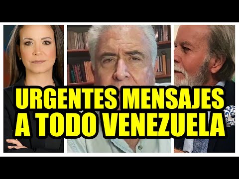 NOTICIA DE IMPACTO MUNDIAL  MENSAJES URGENTES PARA VENEZUELA