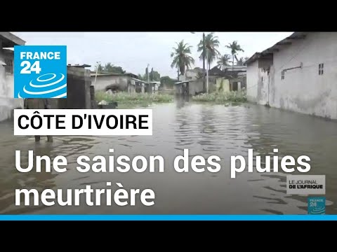 En Côte d'Ivoire, au moins 24 morts en dix jours d’inondations • FRANCE 24