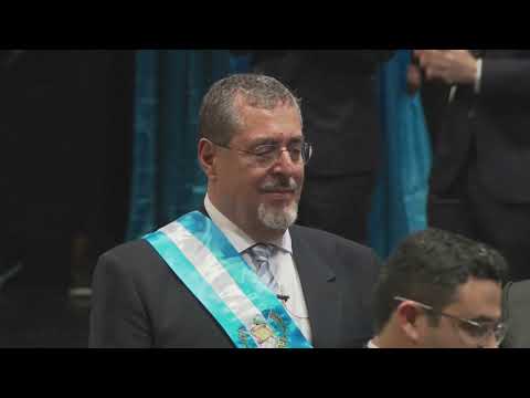 Bernardo Arévalo se convirtió en el nuevo presidente de #Guatemala