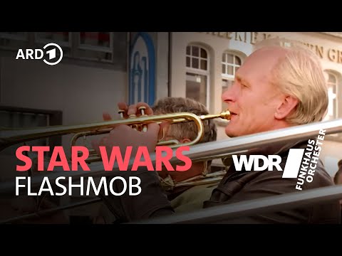 Star Wars Flashmob in Cologne Germany | WDR Funkhausorchester