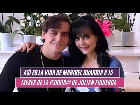 Así es la vida de Maribel Guardia a 15 meses de la p3rdid@ de Julián Figueroa