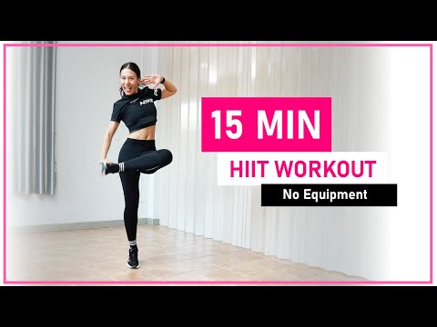 ออกกำลังกายHIIT15นาที|เบิ
