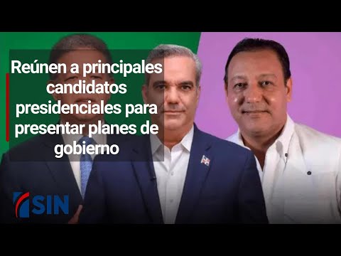 PUCMM reúne a principales candidatos presidenciales para presentar planes de gobierno