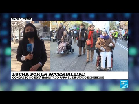 La vuelta al mundo: en España, el Congreso no está adaptado para diputados con discapacidad