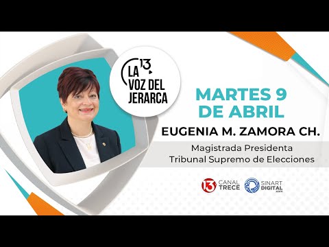 Eugenia Zamora, Presidenta del Tribunal Supremo de Elecciones