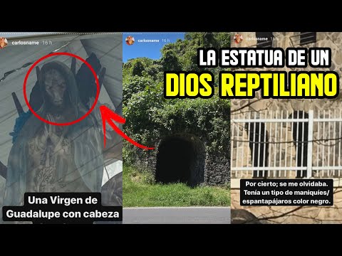 ¿Descubierta la Entrada a la Base de una SECTA Reptiliana en una Grabación de CARLOS NAME