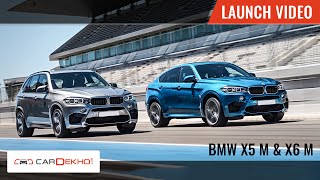 BMW X5 M and X6 M | Launch Video | Cardekho.com