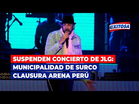 Municipalidad de Surco clausura Arena Perú y se suspende el segundo concierto de Juan Luis Guerra