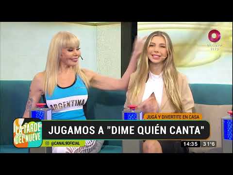 Jugamos con Romina Malaspina, Adriana Aguirre, Ricardo García y Mirta Wons al Dime quién canta